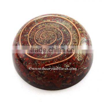 Red Jasper Orgone Dome / Paper Weight