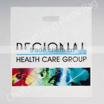 Die cut handle bag