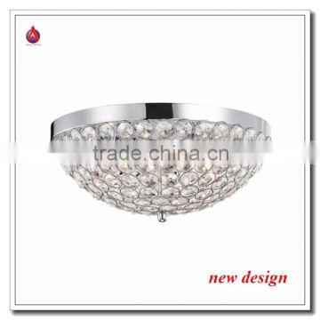 contemporary design ceiling light fixture with crystal for decoration                        
                                                Quality Choice