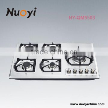 915mm stainless steel cooking gas stove from NuoYi NY-QM5503