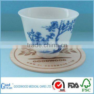 2015 Hot-selling Round Wooden Tea, Coffee Cup Coaster photo-2