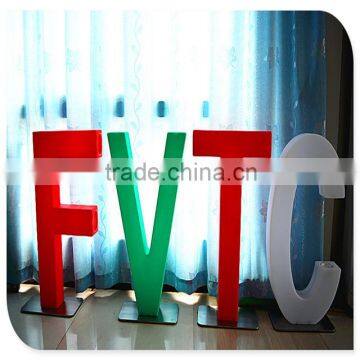 Eco-friendly Colorful 3d Letter Sign, Advising 3d Letter Sign
