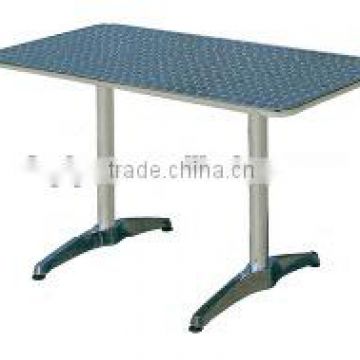 stainless steel cafe tea bar dining tables for restaurant YT3