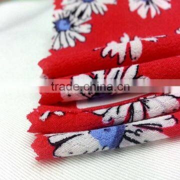 2015 xiangsheng chrysanthemum viscose linen fabric