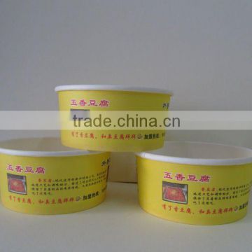 hot disposable paper bowl