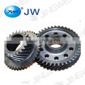 Direct manufacture cylindrical helical gear spare parts car transmission carbon steel gear auto parts