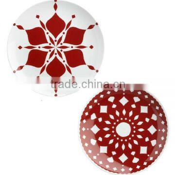 Wholesale personalize ceramic fruit plate