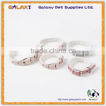 Newest Style Silk Screen Printing Logo Plain Color Nylon Dog Collar,100PCS To Start