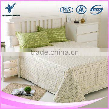 Green Flesh Fancy Designer Hand Block Printed Bed Sheets