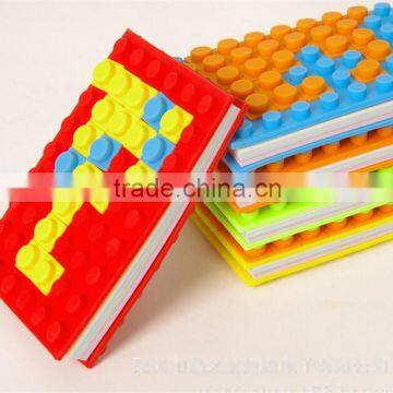 custom made cheap personalised silicone notebook,Colourful A6 Silicone Notebook,silicone notebook with lined pages