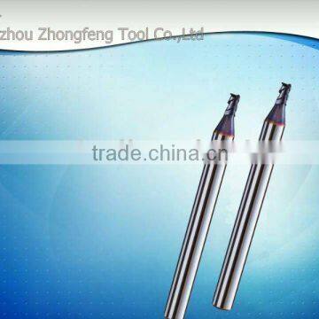 Tungsten Carbide short flute square end mills