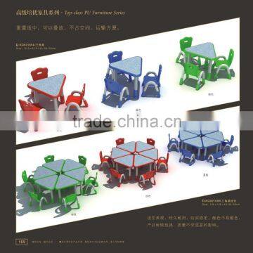 Kaiqi latest children's table and chair at kindergarton
