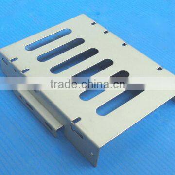 Metal grating parts and heat dissipation housing parts