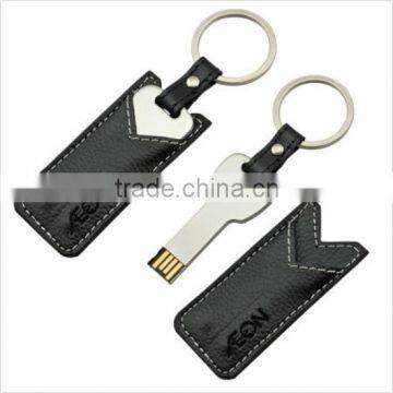 2/4/8/16GB Leather usb stick