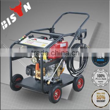 Bison China Taizhou Diesel Engine High Pressure Washer for Car Washer, 186 Engine Electric Start