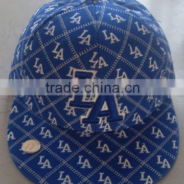 flat brim cap