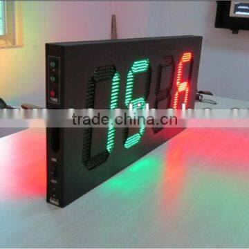 LED electronic digital number display board, double sided led Soccer Substitution Board