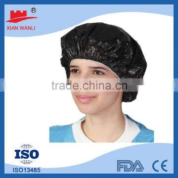 disposable surgical caps colorful High Quality Low Price Hotel Use Disposable White Shower Cap