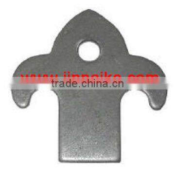 Steel Base Flower Weld Tab pipe bracket supplier