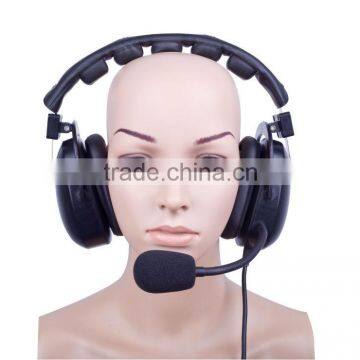 TELIKOU HD-102 XLR-4F , XLR-5F Dual Ear Intercom Headset