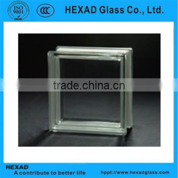 clear glass block for bathroom decoration