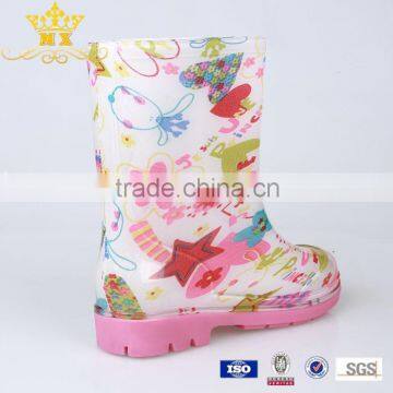 High quality mixed color pvc child rain boot kids rain boot