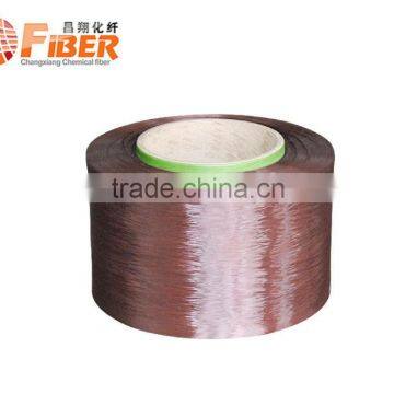 colorful yarn POY polyester thread