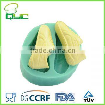 Fashion Shoes Non-stick Silicone Icing Candy Mould