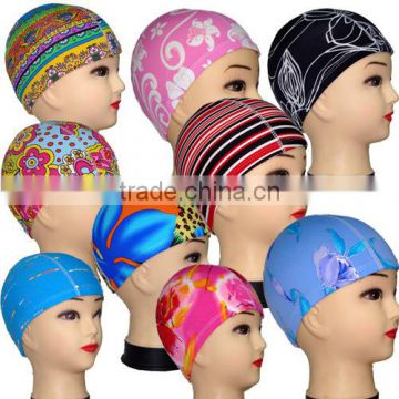 wessex high quality silicone swimming cap for kids and adult