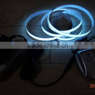 AC110V-240V Sound Control Inverter Lighting Decoration Blue 1500mmX10mm EL Tape