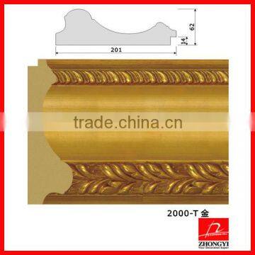 plastic foam interior decorative moulding/polystyrene architectural foam moulding