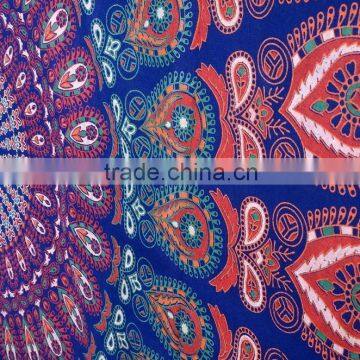 Blue Mandala Tapestry Wholesaler Indian Wall Hanging Tapestry Bedspread Throw Large Wholesale Hippie Bohemian Mandala Tapestry photo-3