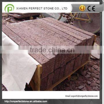 Red rocks landscaping stone paver