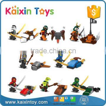 hot sale ABS building block mini figure chain block