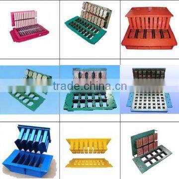 Cast steel Concrete block machine mould supplier