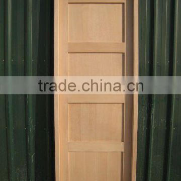 Beech Veneer Door 4 Panels