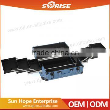 Hot Sale Multifunction Blue Odm Portable Make up Case photo-5