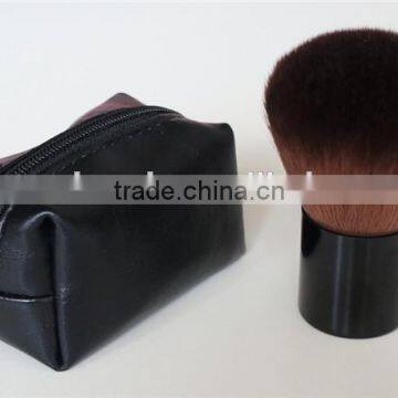 Custom Logo Make Up Brushes Synthetic Kabuki Brush Set with Bag