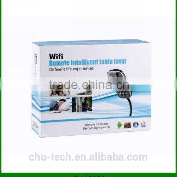 2015 New Design Wifi Remote Intelligent Table Lamp HD 1080P Desk Lamp WiFi Camera photo-4