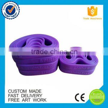 2016 fashion Bracelet recycled silicone wristband