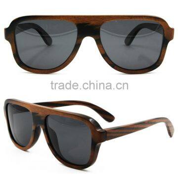 Low cost high quality 100% natural handmade custom ready stock wood sunglasses