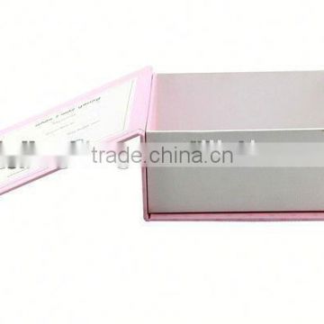 Christmas White Paper Folding Box With Emboss Logo