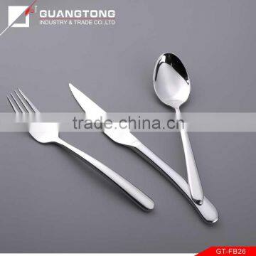 high quality 304 stainless steel 1810 new design flatware cutlery set