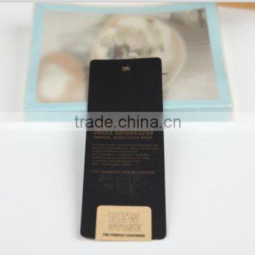 Professional manufacture China custom garment paper tag hanger