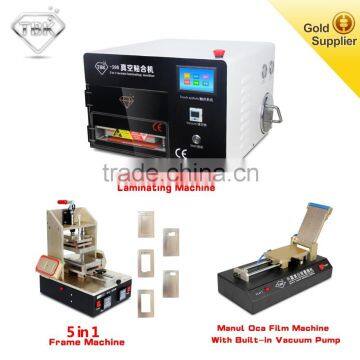 Economic LCD Refurbishing machine kit 5 in 1 LCD Separator Vacuum OCA Lamination Machine Autoclave for Iphone Samsung