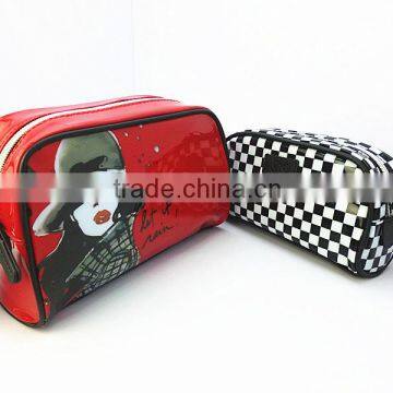 custom design good quality PU makeup bags