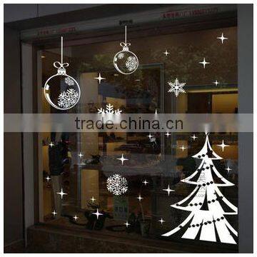 high quality decoration transparent glass sticker