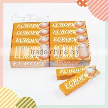 EUROPE CHEWING GUM CANTALOUP FLAVOR