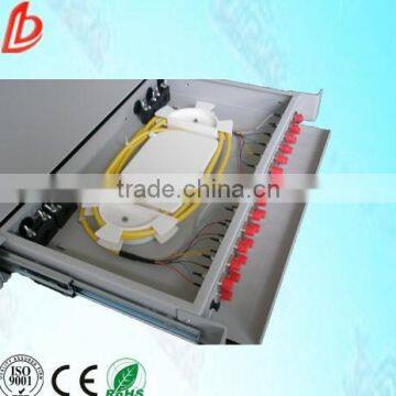 24 port Cold rolled steel corning fiber patch panel