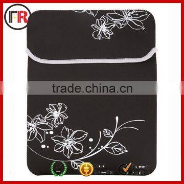 Promotional neoprene laptop sleeve wholesale with nice pattern